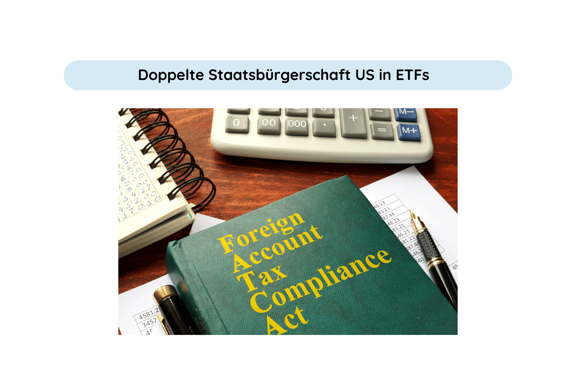 Doppelte Staatsbürgerschaft US ETFs